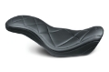 Picture of Mustang 14-17 Harley Fat Bob Super Tripper 1PC Seat Carbon - Black