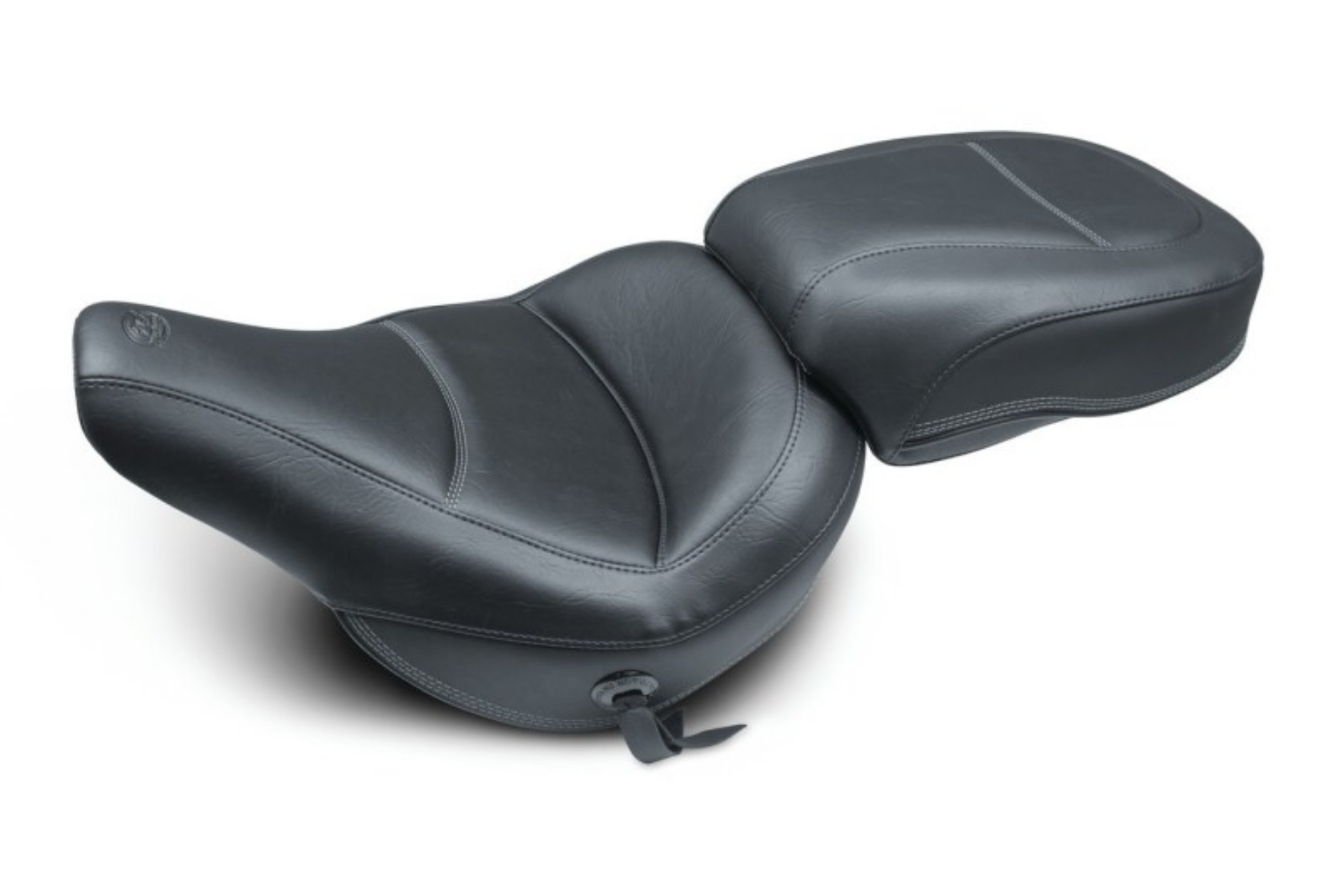 Picture of Mustang 18-21 Harley Heritage Classic & Deluxe Standard Touring Solo Seat - Black