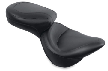 Picture of Mustang 84-06 Harley Standard Rear Tire Wide Touring 1PC Seat - Black
