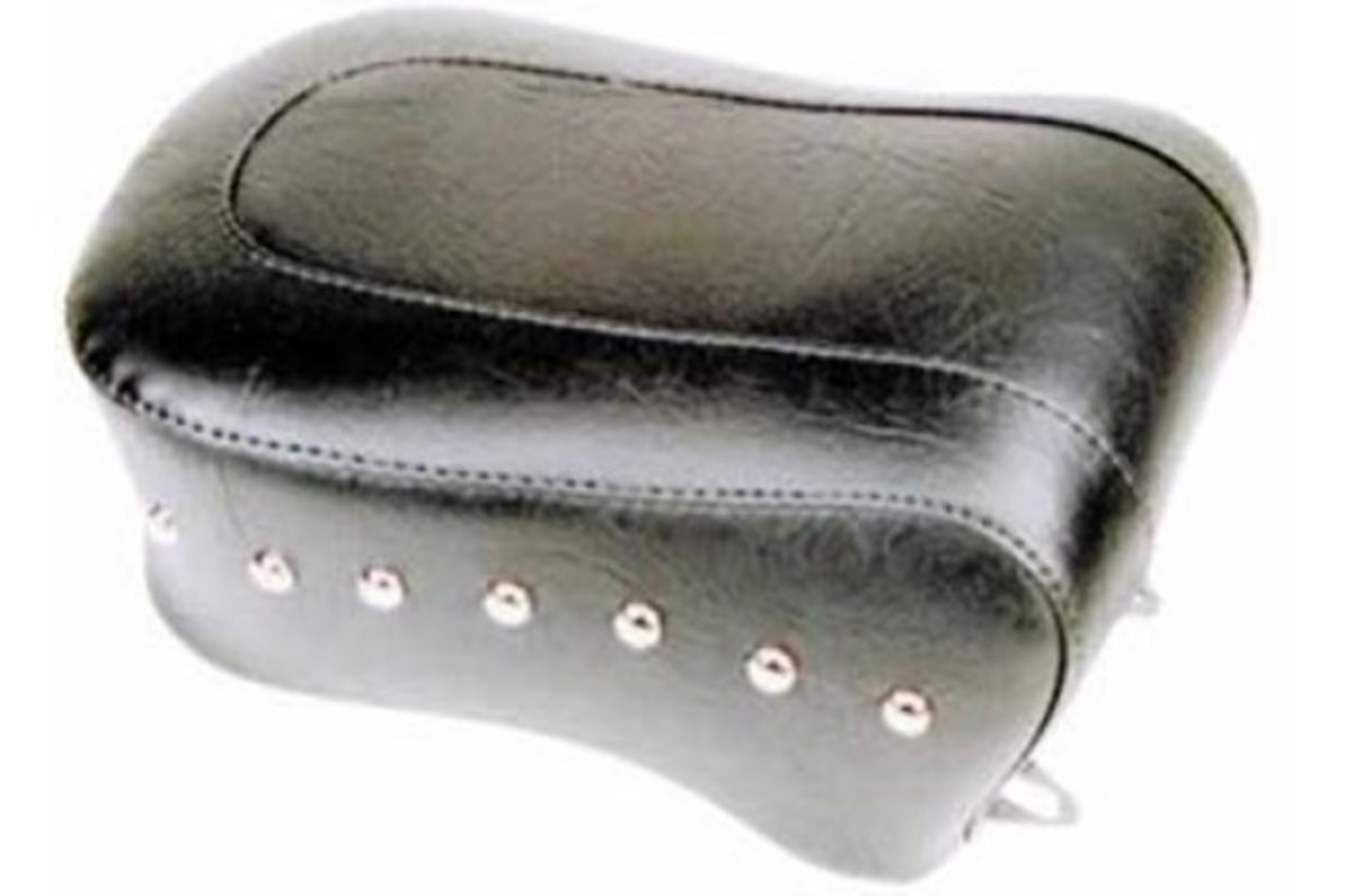 Picture of Mustang 91-05 Harley Dyna Standard Touring Passenger Seat w-Studs - Black