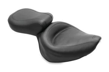 Picture of Mustang 87-04 Suzuki VS700-750-800 Intruder,S50 05-09 Std Vint Touring 2PC Seat w-Studs - Black