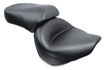 Picture of Mustang 98-16 Yamaha V-Star 650 Custom, 98-10 V-Star 650 Classic Touring 1PC Seat - Black