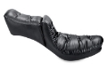 Picture of Mustang 84-06 Harley Standard Rear Tire Duke 1PC Seat Regal- Black
