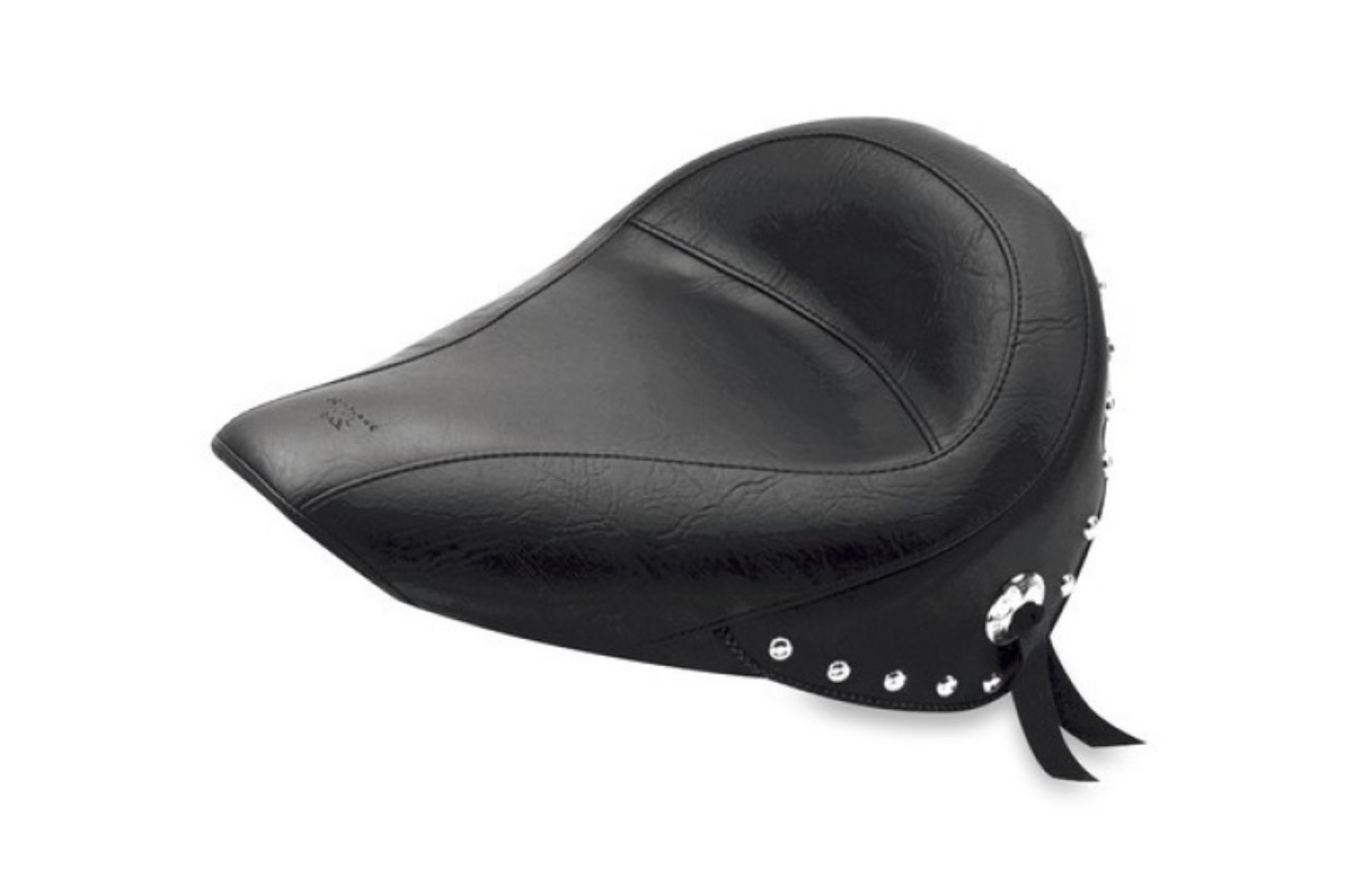 Picture of Mustang 84-06 Harley Standard Rear Tire Standard Touring Solo Seat w-Studs - Black