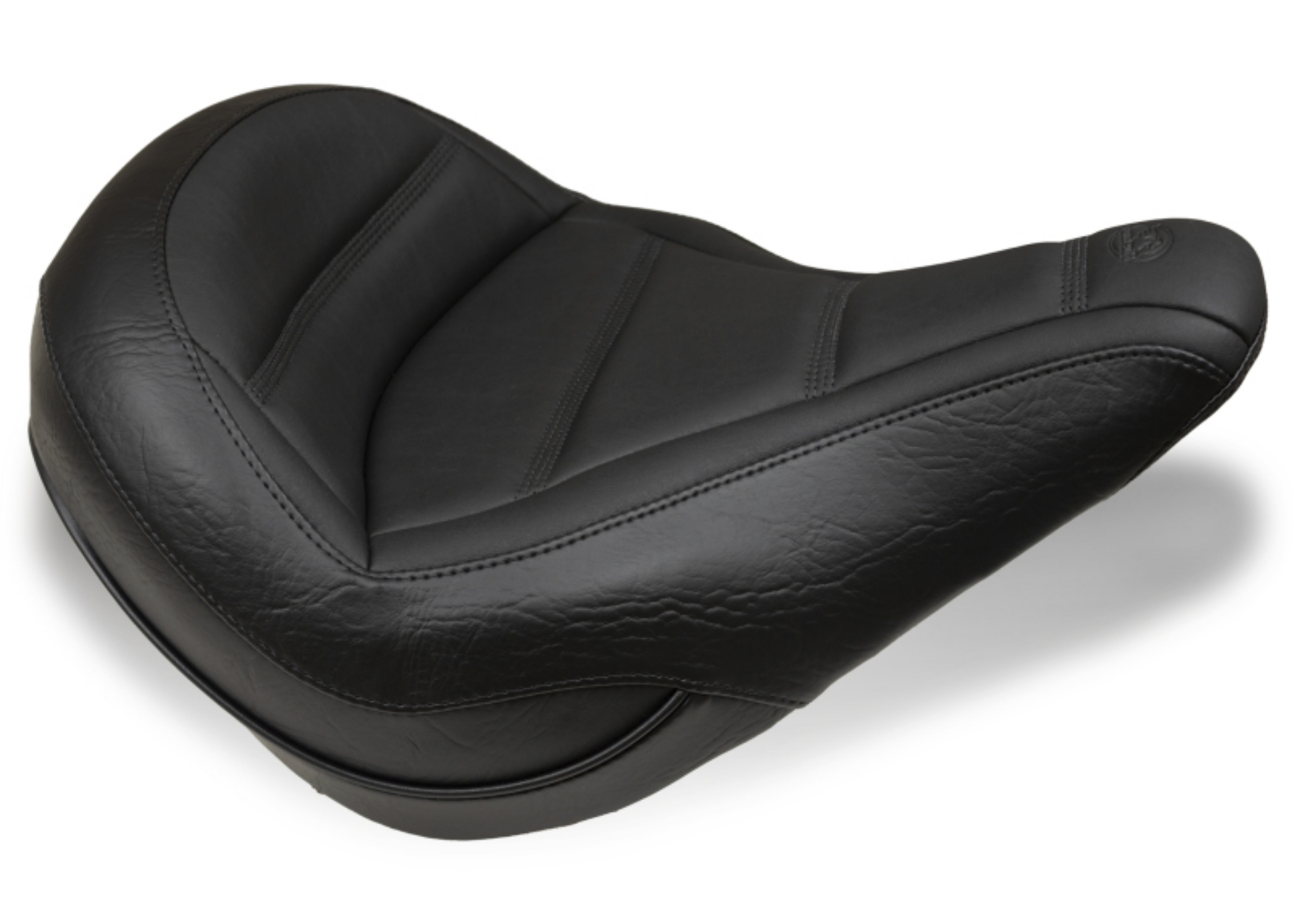 Picture of Mustang 18-21 Harley Softail Slim Standard Touring Solo Seat - Black