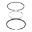 Picture of ProX LT80-03-06 KFX80 Piston Ring Set 50-00mm
