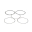 Picture of ProX 03-07 CR85 Piston Ring Set 47-50mm