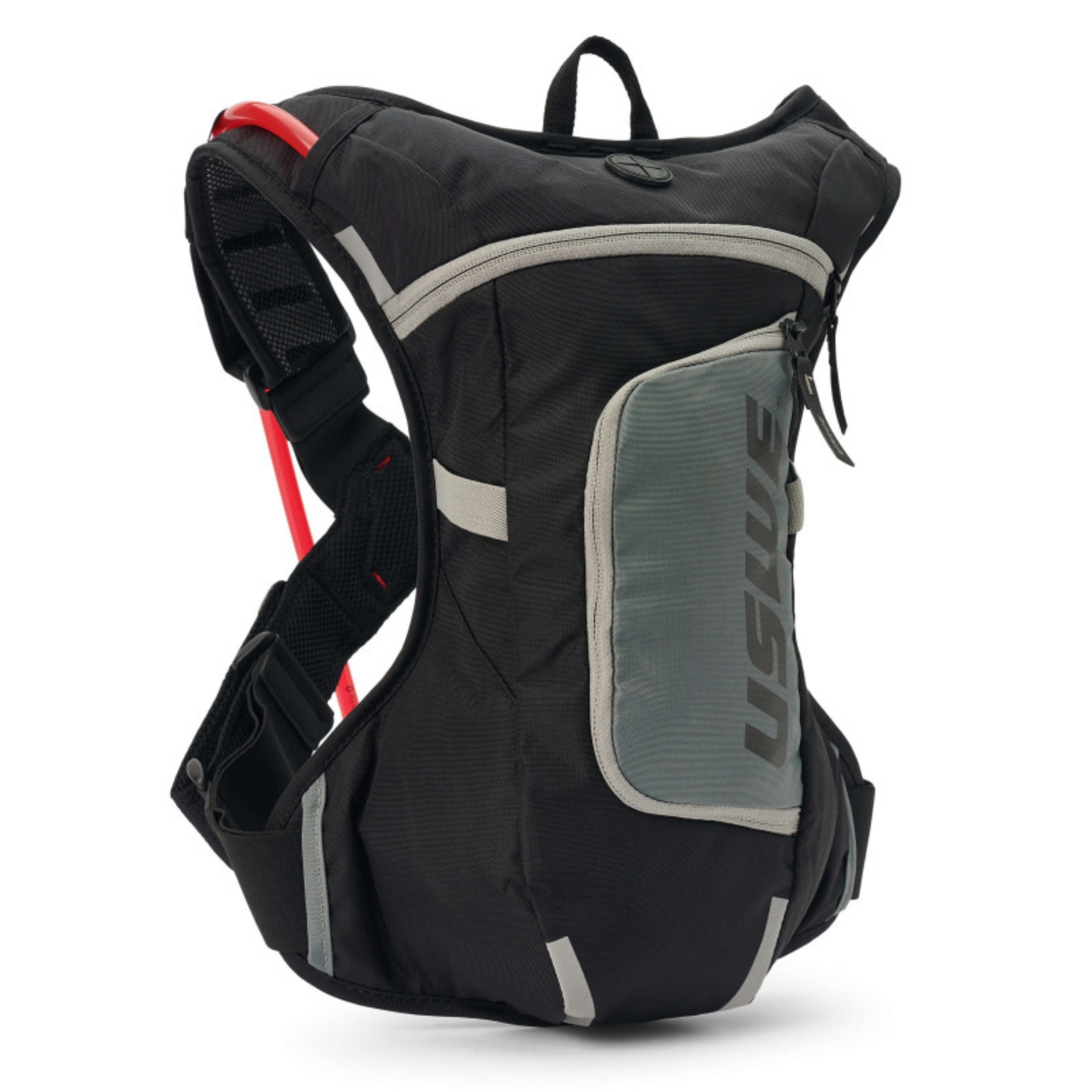 Picture of USWE Moto Hydro Hydration Pack 4L - Carbon Black-Grey