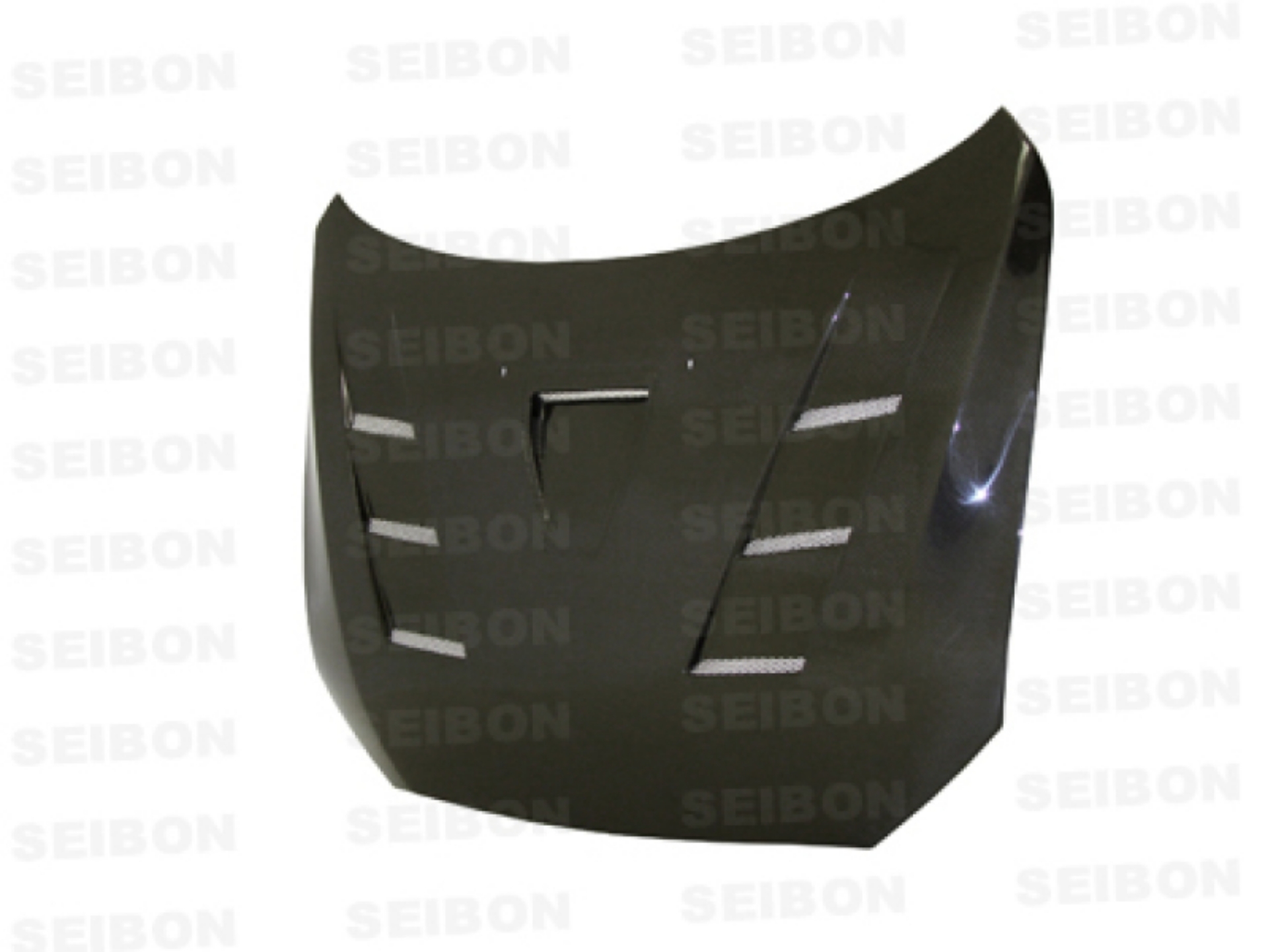Picture of Seibon 08-12 Mitsubishi Evo X TS-style Carbon Fiber Hood