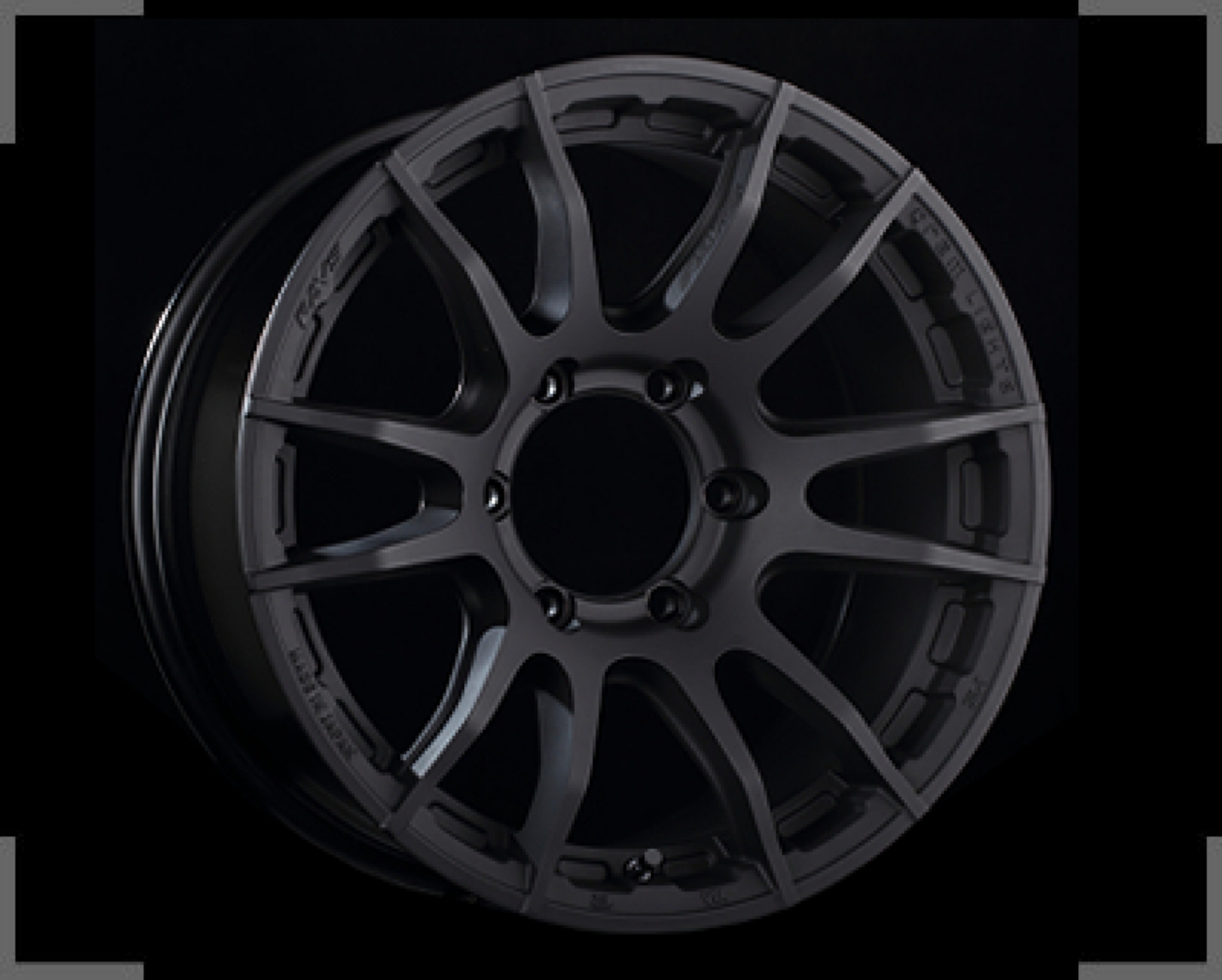 Picture of Gram Lights 57XR-X 17x8 +00 6-139 Black Graphite Wheel