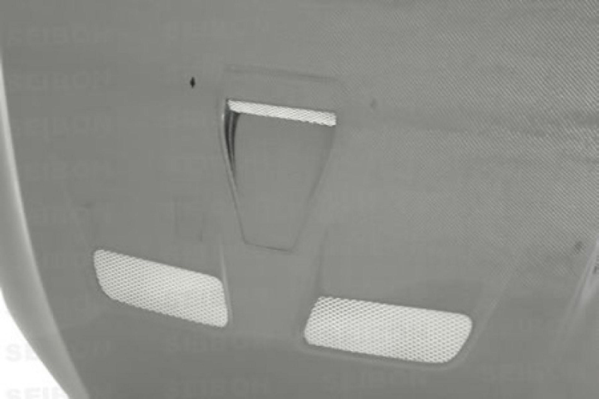 Picture of Seibon 08-12 Mitsubishi Evo X OEM style Carbon Fiber Hood