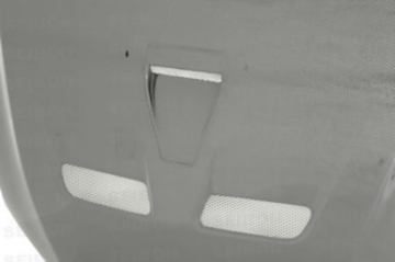 Picture of Seibon 08-12 Mitsubishi Evo X OEM style Carbon Fiber Hood