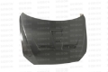 Picture of Seibon 08-12 Mitsubishi Evo X OEM style Carbon Fiber Hood