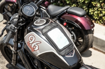 Picture of Burly Brand Voyager Tank Pad - Black
