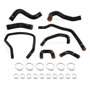 Picture of Mishimoto 04-10 Infiniti QX56 - 04-14 Titan Silicone Coolant Hose Kit - Black