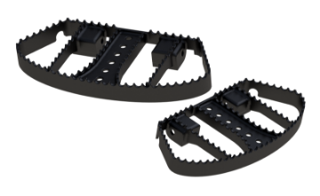 Picture of Burly Brand MX Floorboards - Black