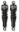 Picture of Burly Brand XL Shocks 10-5in - Black