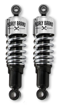 Picture of Burly Brand FLH Shocks - Chrome