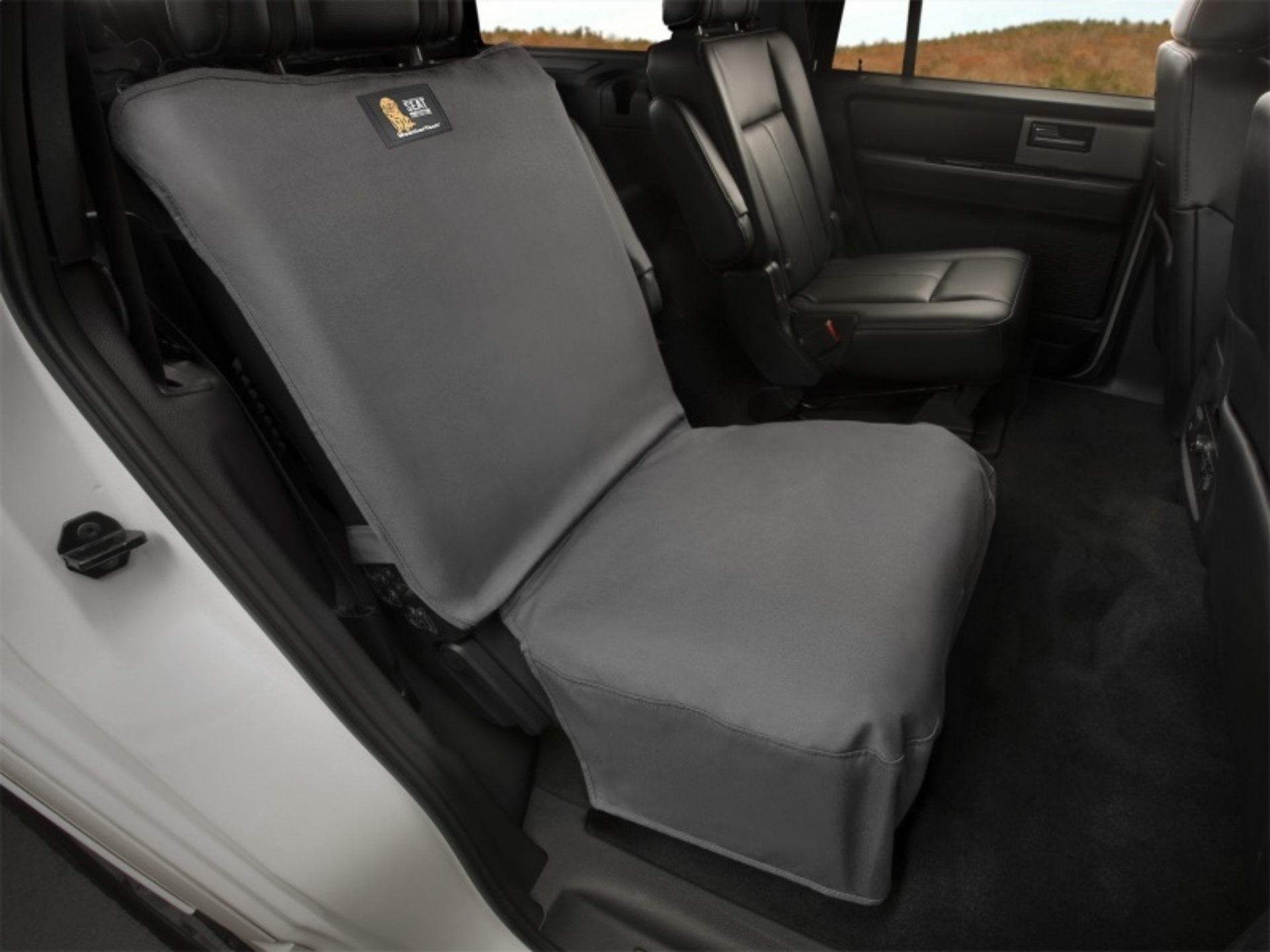 Picture of WeatherTech Universal 1st Row & 2nd Row Bucket Seat Protector - Black
