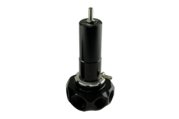 Picture of Turbosmart Fuel Pressure Regulator 12 Pro M 5 Port Mechanical Pump Suit -12AN - Black