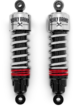 Picture of Burly Brand XL Slammer Shocks - Chrome