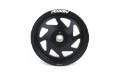 Picture of PERRIN 19-21 Subaru WRX - 16-18 Forester - 15-19 Legacy Lightweight Crank Pulley - Black