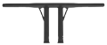 Picture of Burly Brand Folsom Bar 10in - Matte Black