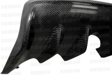 Picture of Seibon 08-09 Mitsubishi Evo X OEM-style Carbon Fiber Rear Diffuser