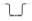 Picture of Burly Brand Bagger Bar 13in - Black