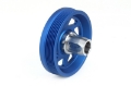 Picture of PERRIN 19-21 Subaru WRX - 16-18 Forester - 15-19 Legacy Lightweight Crank Pulley - Blue