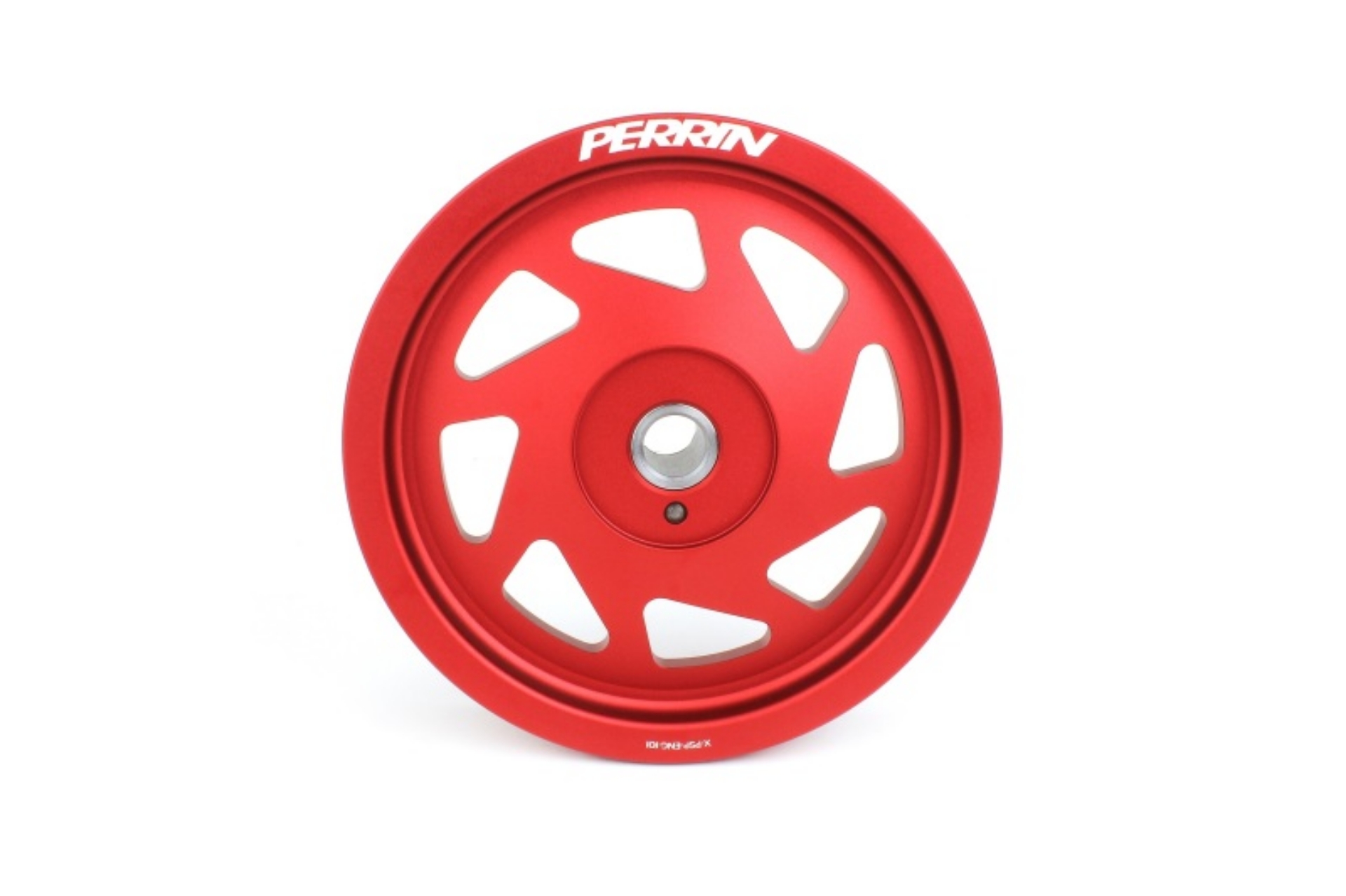 Picture of PERRIN 19-21 Subaru WRX - 16-18 Forester - 15-19 Legacy Lightweight Crank Pulley - Red