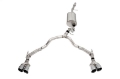 Picture of Corsa 21-25 Chevrolet Suburban-GMC Yukon XL 5-3L 4WD Dual Rear 3in - 2-75in CatBack DW 4in Pol Tips