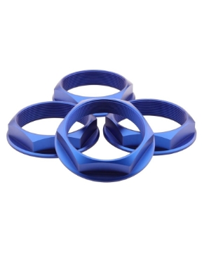 Picture of fifteen52 Super Touring Nut V2 - Anodized Blue w- Satin Clear - Set of 4