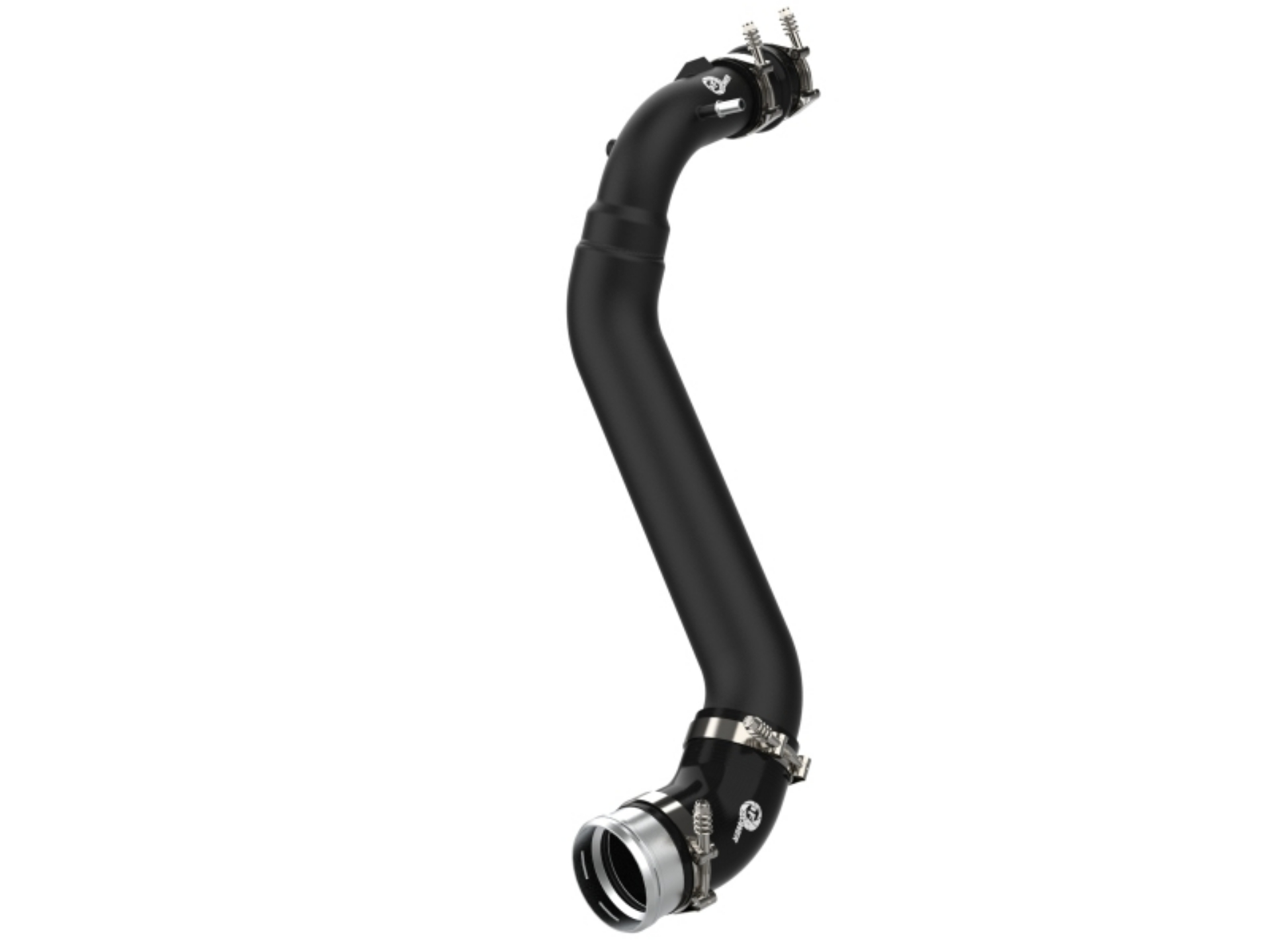 Picture of aFe Bladerunner Intercooler Cold Charge Pipe Black 3-5-2-75in 2021+ Ford F-150 V6-2-7L tt