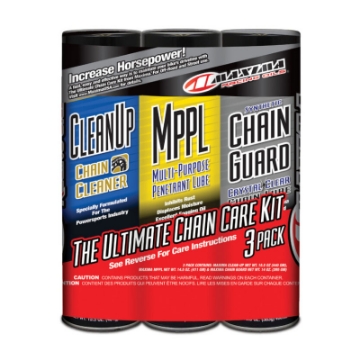 Picture of Maxima Synthetic Chain Guard Ultimate Chain Care Combo Kit - 3-Pack Aerosol
