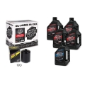 Picture of Maxima V-Twin Oil Change Kit Synthetic w-Black Filter Sportster