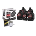Picture of Maxima V-Twin Quick Change Kit Synthetic w-Chrome Filter Milwaukee-Eight