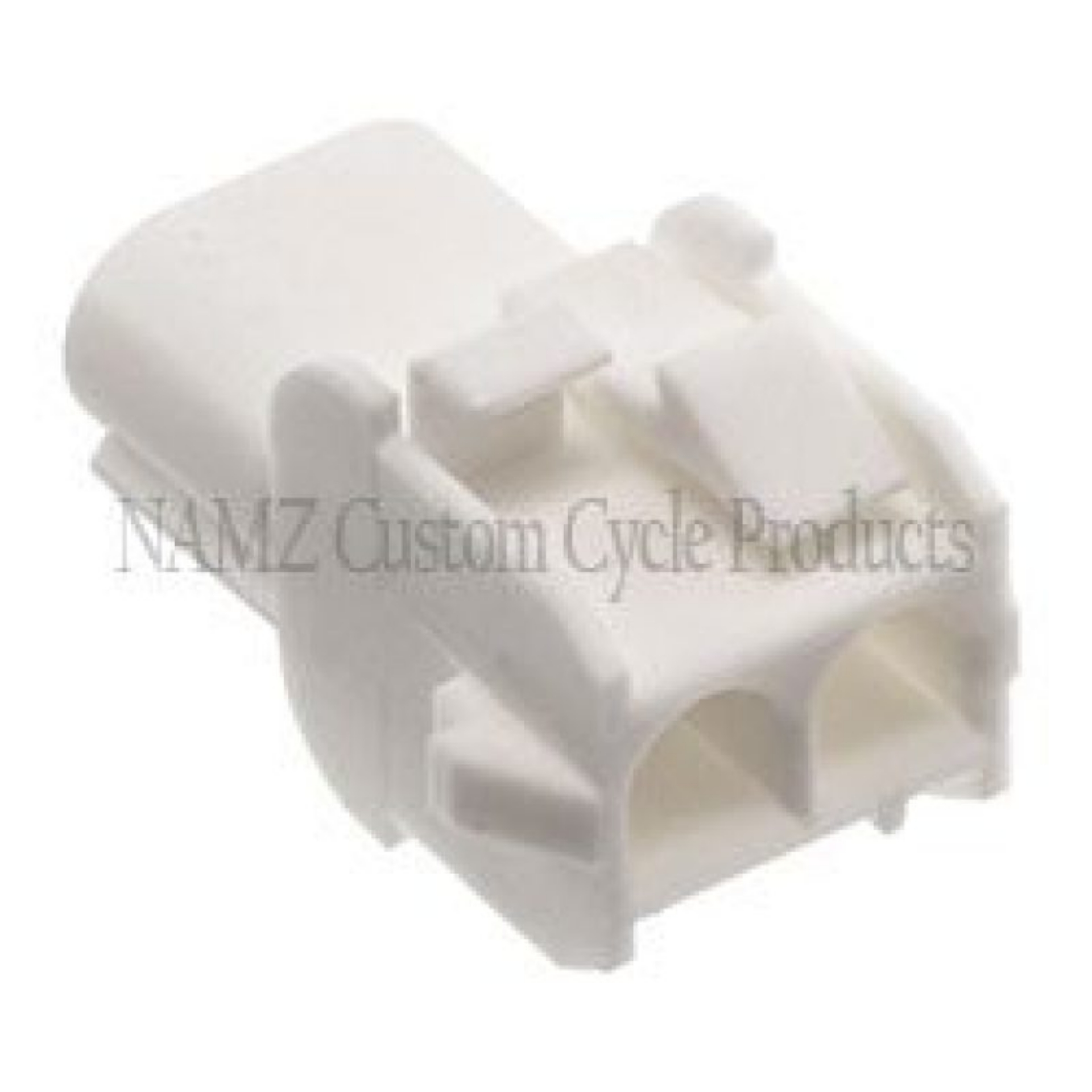 Picture of NAMZ AMP Mate-N-Lock 2-Position Male Wire Cap Connector w-Wire Seal