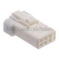 Picture of NAMZ JST 4-Position Female Connector Receptacle w-Wire Seal HD 69200306