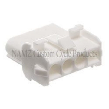 Picture of NAMZ AMP Mate-N-Lock 4-Position Male Wire Cap Connector w-Wire Seal