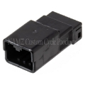 Picture of NAMZ AMP 040 Series 4-Position Male Wire Cap Housing Connector HD 72904-01BK