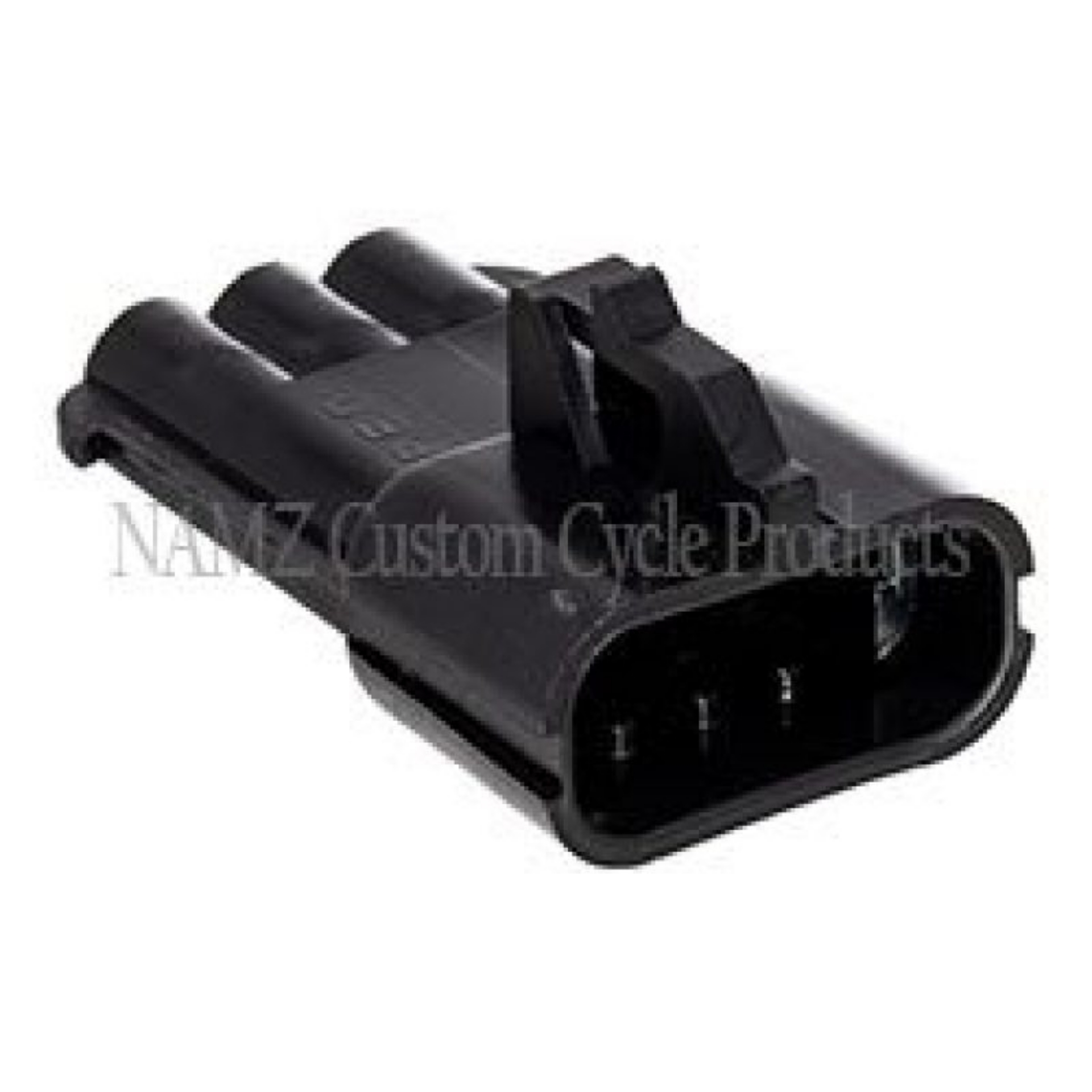 Picture of NAMZ Delphi-Packard Weatherpack 3-Position Male Wire Connector w-Seals