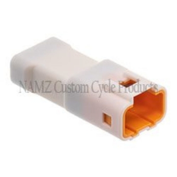 Picture of NAMZ JST 4-Position Male Connector Tab w-Wire Seal