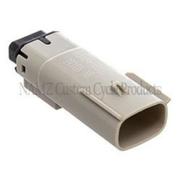 Picture of NAMZ 07-23 V-Twin Left Handlebar FLHRC Molex MX-150 3-Position Male Connector - Gray HD 72513-07GY