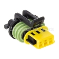 Picture of NAMZ 06-23 V-Twin Delphi OEM Speedometer Sensor-Siren Connector w-Terminals HD 72064-06