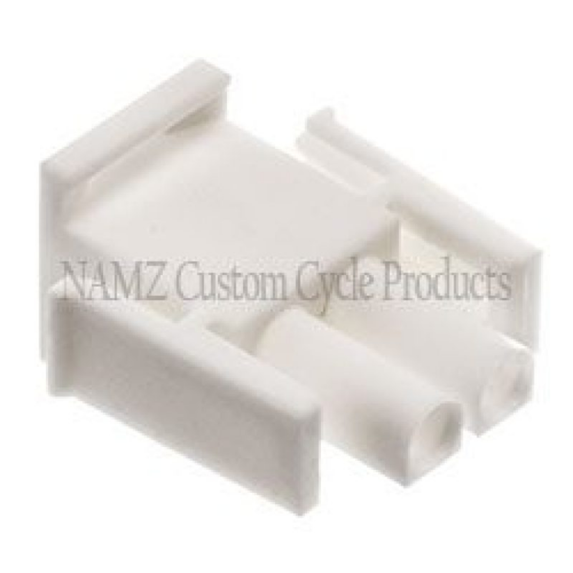 Picture of NAMZ AMP Mate-N-Lock 2-Position Female Wire Plug Connector w-Wire & Interface Seals