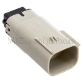 Picture of NAMZ 07-23 XL-FX Left Handlebar Ctrl Molex MX-150 8-Position Male Connector - Gray HD 72447-07GY