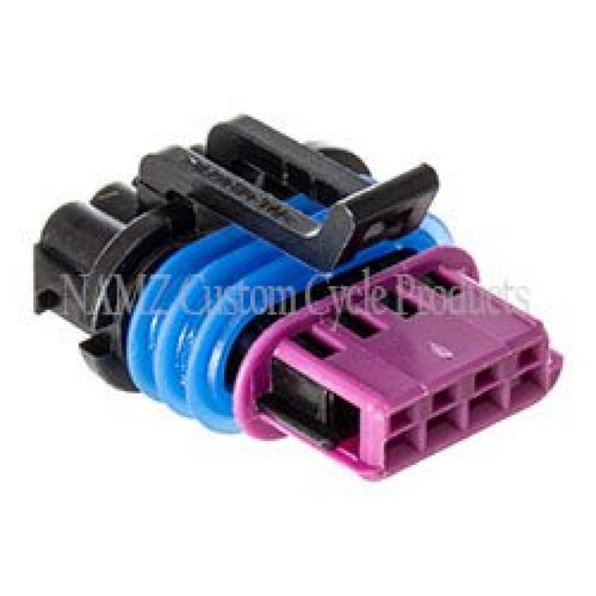 Picture of NAMZ 06-16 V-Twin Delphi OEM Ignition Coil-Idle Speed Sensor-Fuel Pump Connector HD 72066-06A
