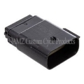 Picture of NAMZ 07-23 V-Twin Molex MX-150 16-Position Male Connector - Black HD 72167-07BK