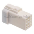 Picture of NAMZ JST 6-Position Female Connector Receptacle w-Wire Seal HD 69201162